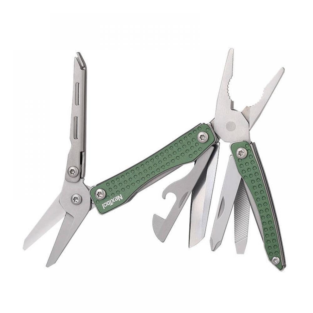 Multitool Nextool Mini Flagship Pro NE20050, 10 in 1 Multitool, grün