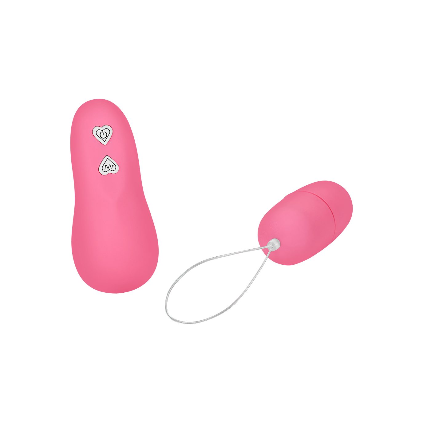 extreme 7.5cm, EIS Funk-Fernbedienung, Auflege-Vibrator Vibro-Ei, (2-tlg) Klitoris-Stimulation, EIS