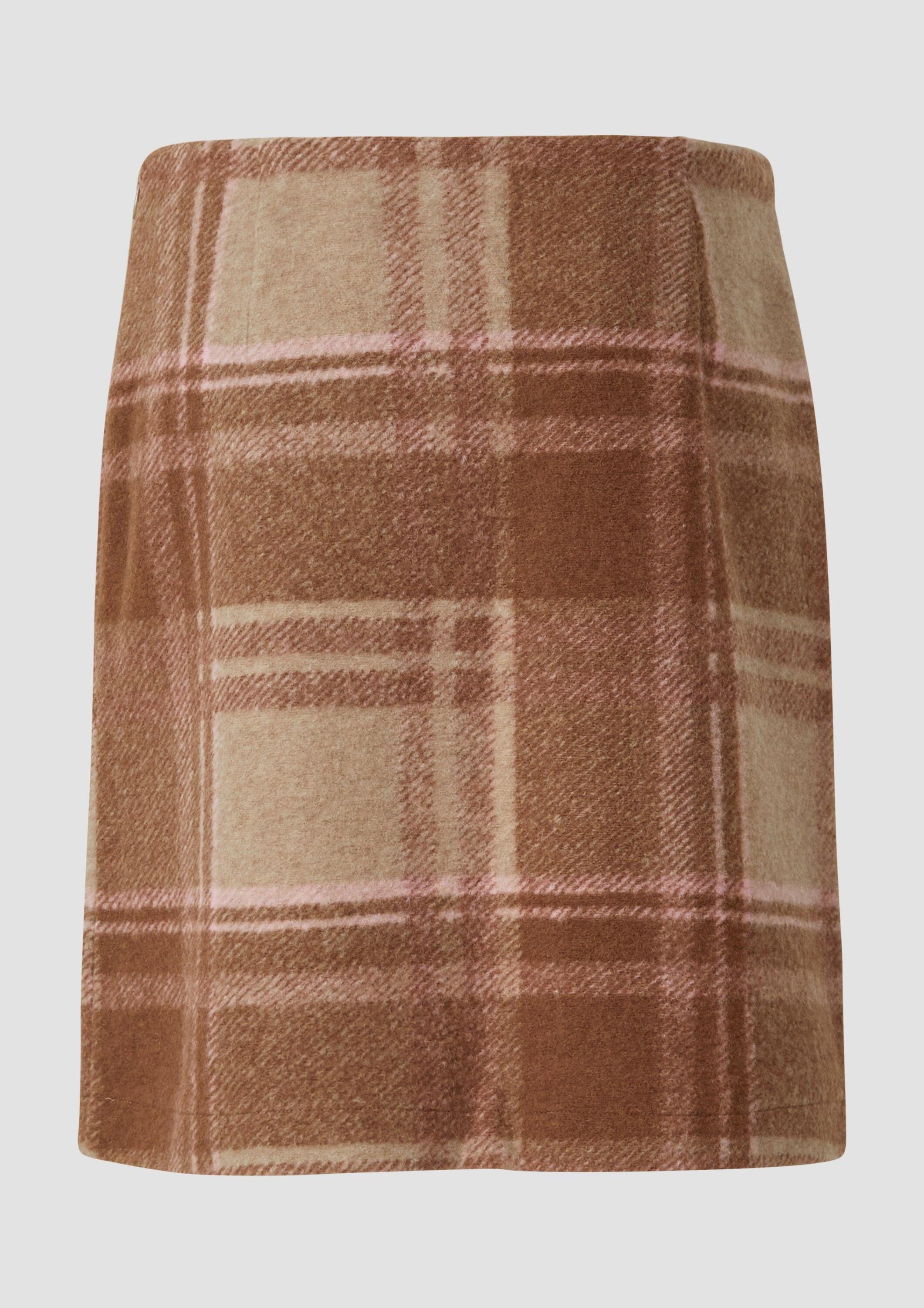 s.Oliver Minirock Rock Kurzer Rock aus Wollmix günstig online kaufen