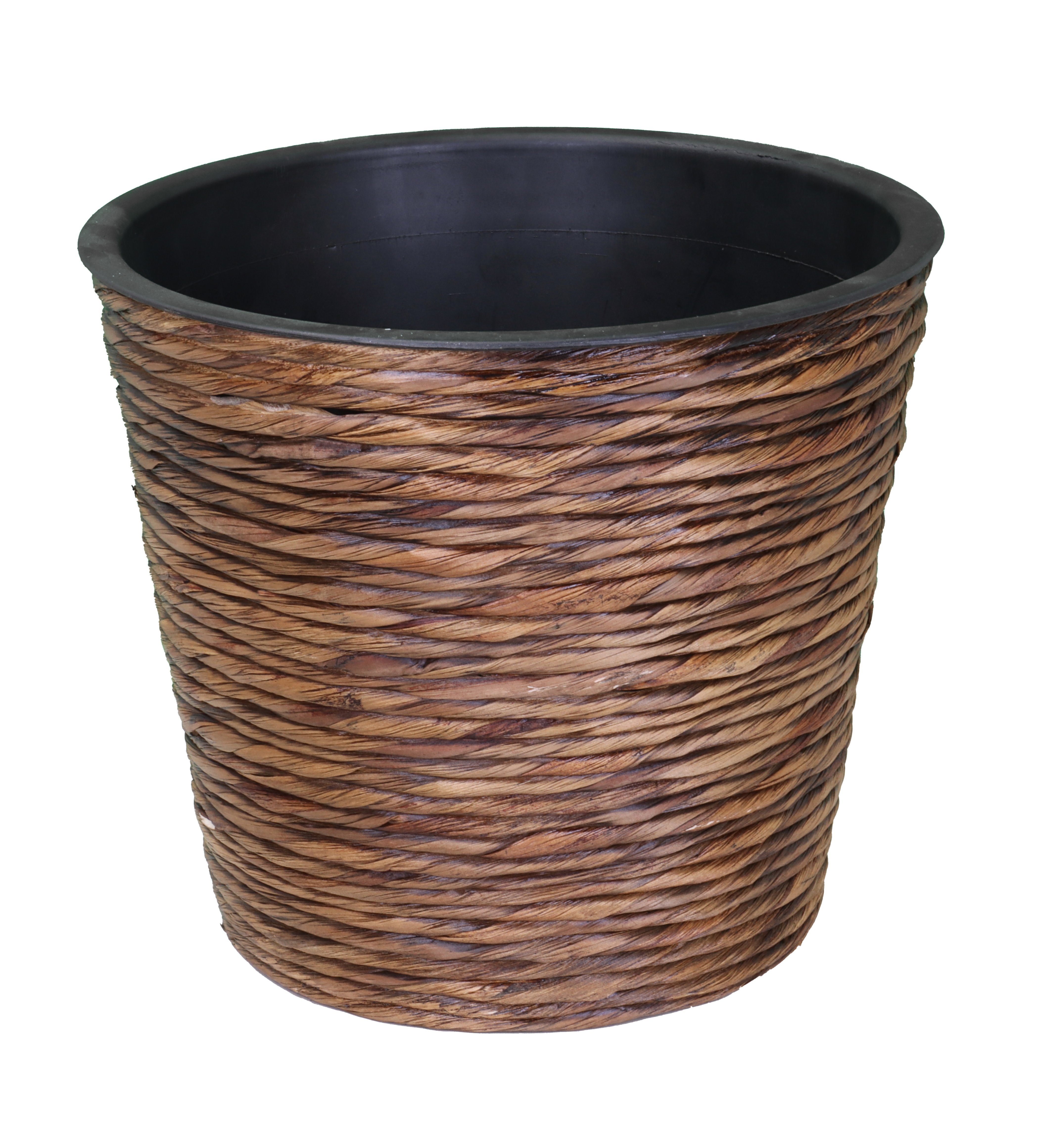 tegawo Übertopf mit Wasserhyazinthe umwickelt günstig online kaufen