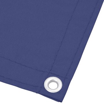 vidaXL Seitenmarkise Balkon-Sichtschutz Blau 90x700 cm 100 Polyester-Oxford
