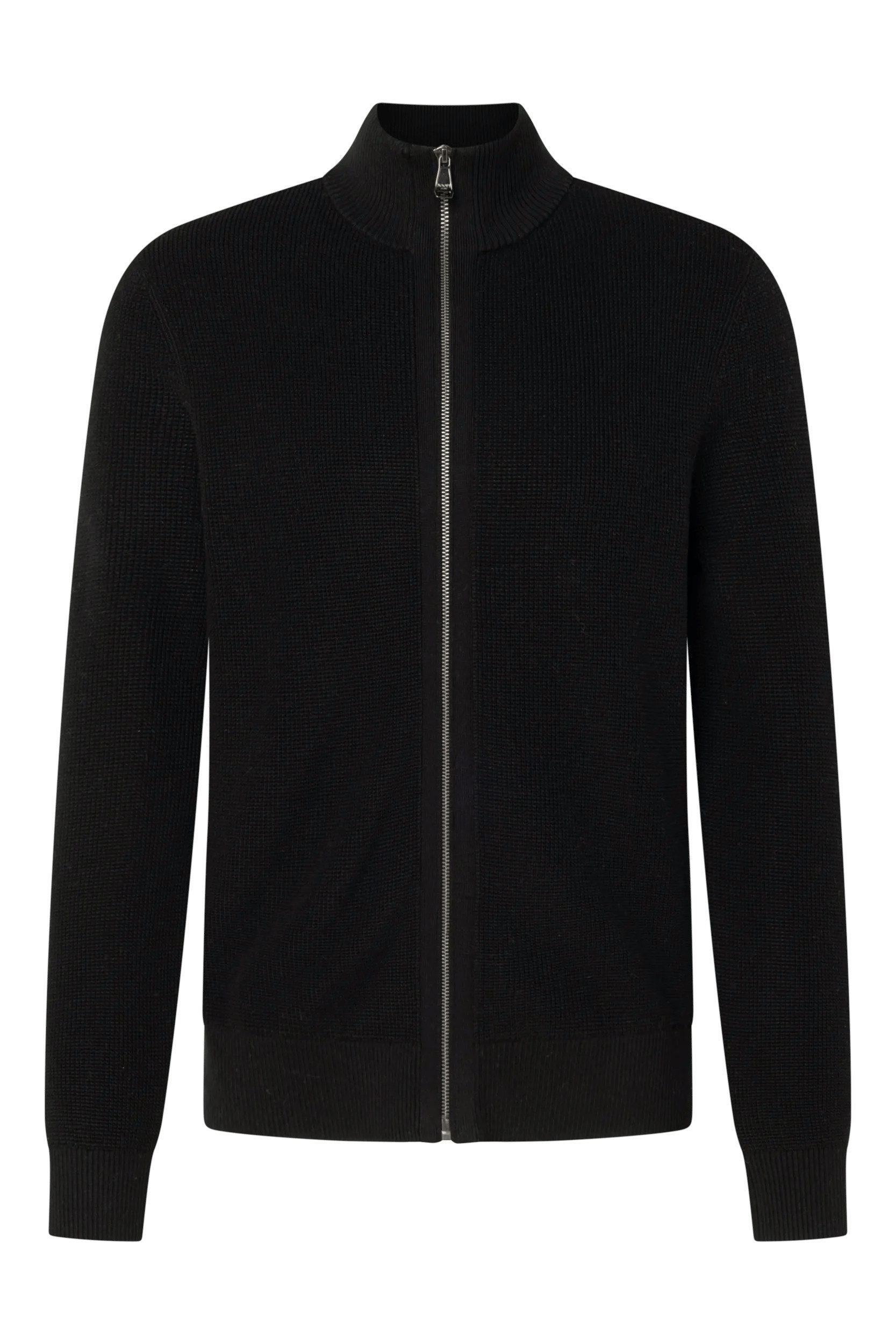 Joop Jeans Strickjacke Periamo Stehkragen, regular fit
