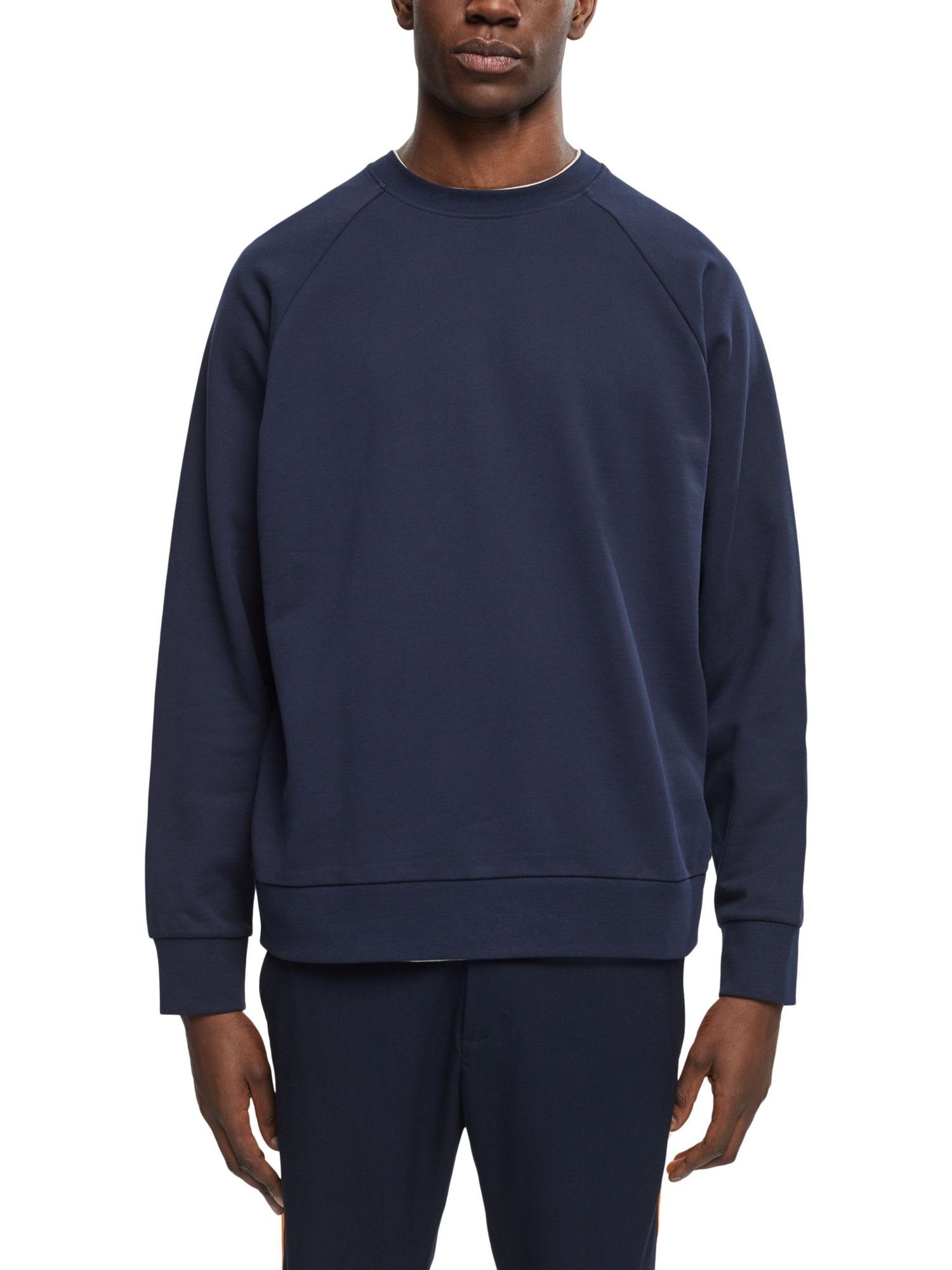 NAVY Sweatshirt aus im Fit Collection Sweatshirt Esprit Relaxed Baumwolle (1-tlg)