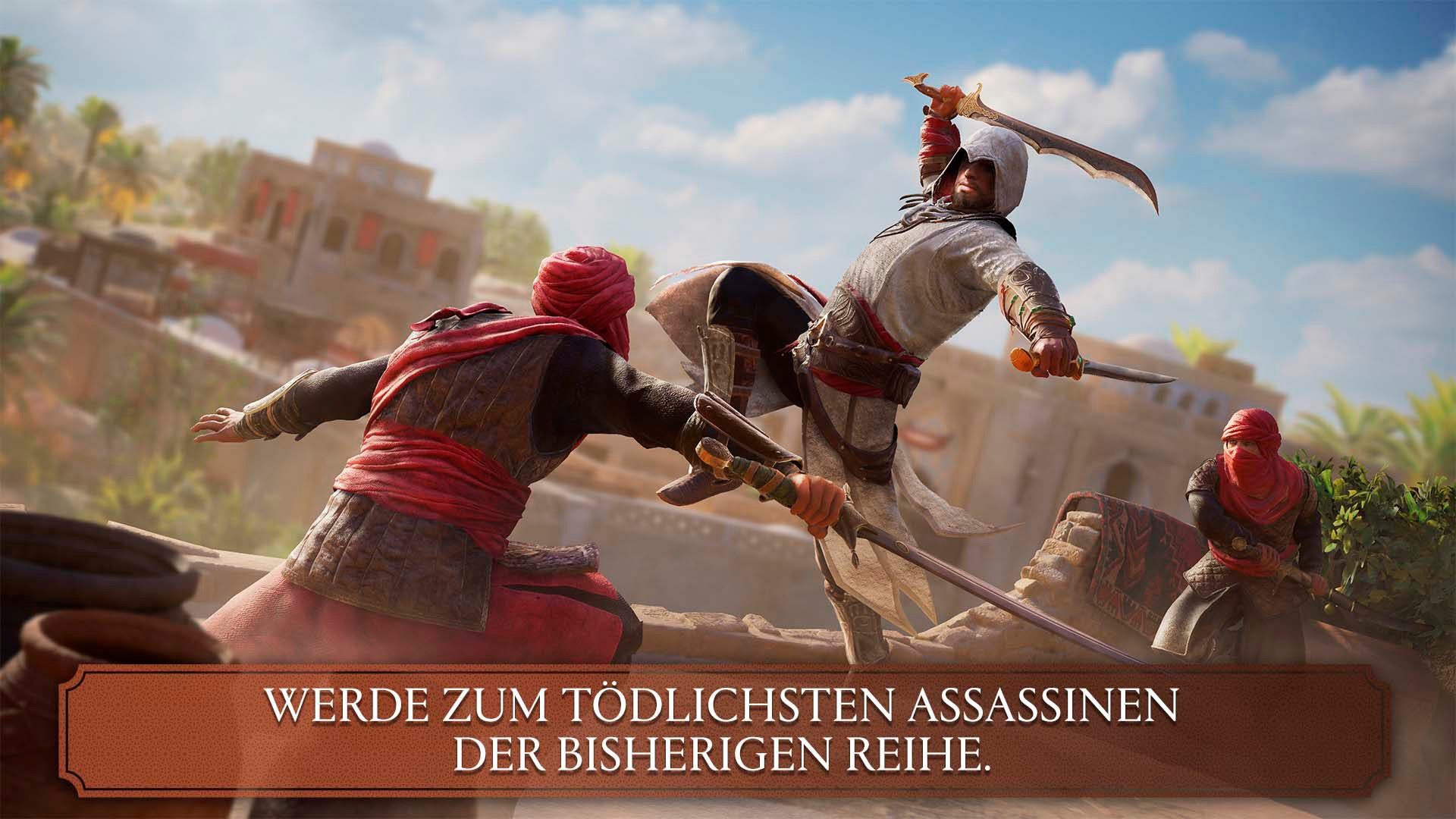 Assassin's - PS5) UBISOFT Deluxe Mirage Upgrade Creed Edition (kostenloses auf 4 PlayStation