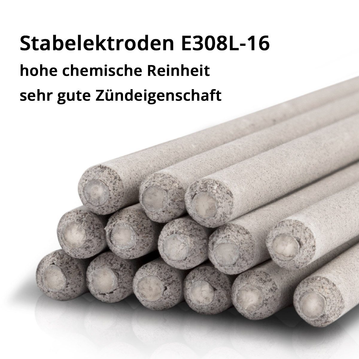 STAHLWERK Stabelektroden Edelstahl E308L-16 dick 350 2St) mm, rutilumhüllt 3,2 x (Packung