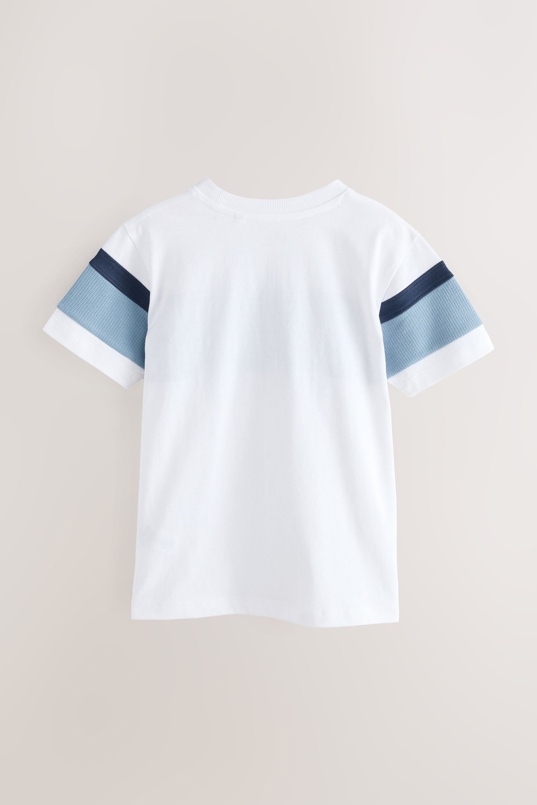 Next T-Shirt T-Shirt in Blockfarben (1-tlg)