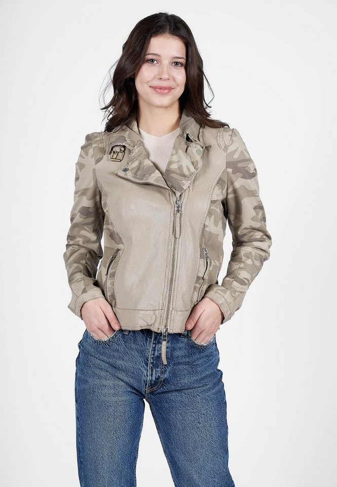 Freaky Nation Lederjacke Desert Queen, Nachhaltiges Produkt - chromfrei  gegerbtes Leder