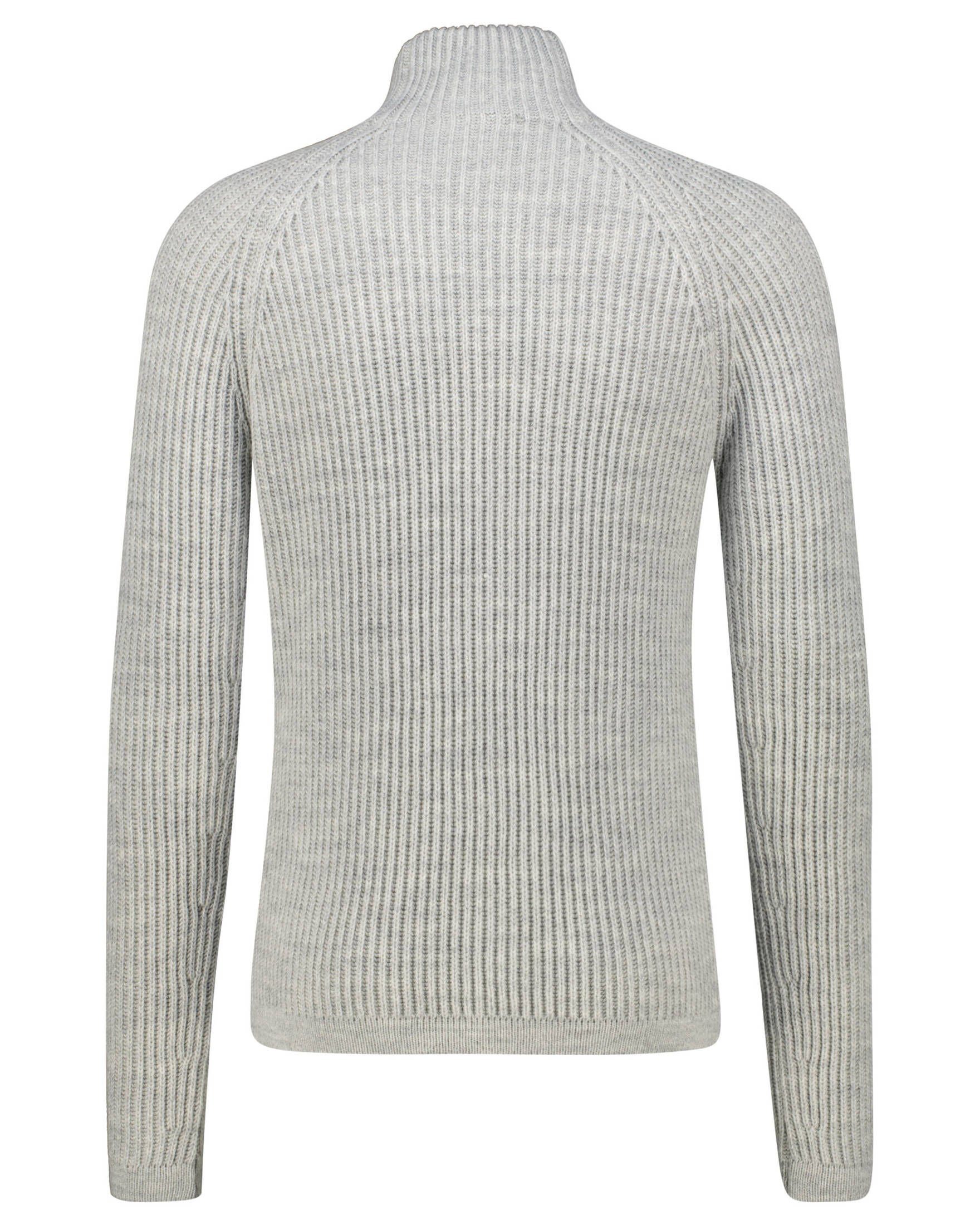 Fit Drykorn (1-tlg) Strickpullover Wolle ARVID grau Strickpullover (13) mit Regular Herren