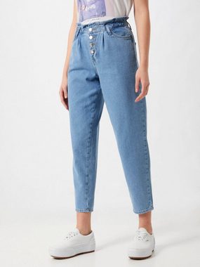 ONLY High-waist-Jeans Cuba (1-tlg) Rüschen, Falten