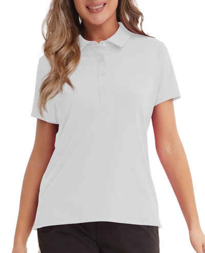 MEETYOO Poloshirt Damen Sport-Poloshirt Polohemd (Sportshirt, Freizeitpoloshirt, Funktionsshirt) Golf Shirt