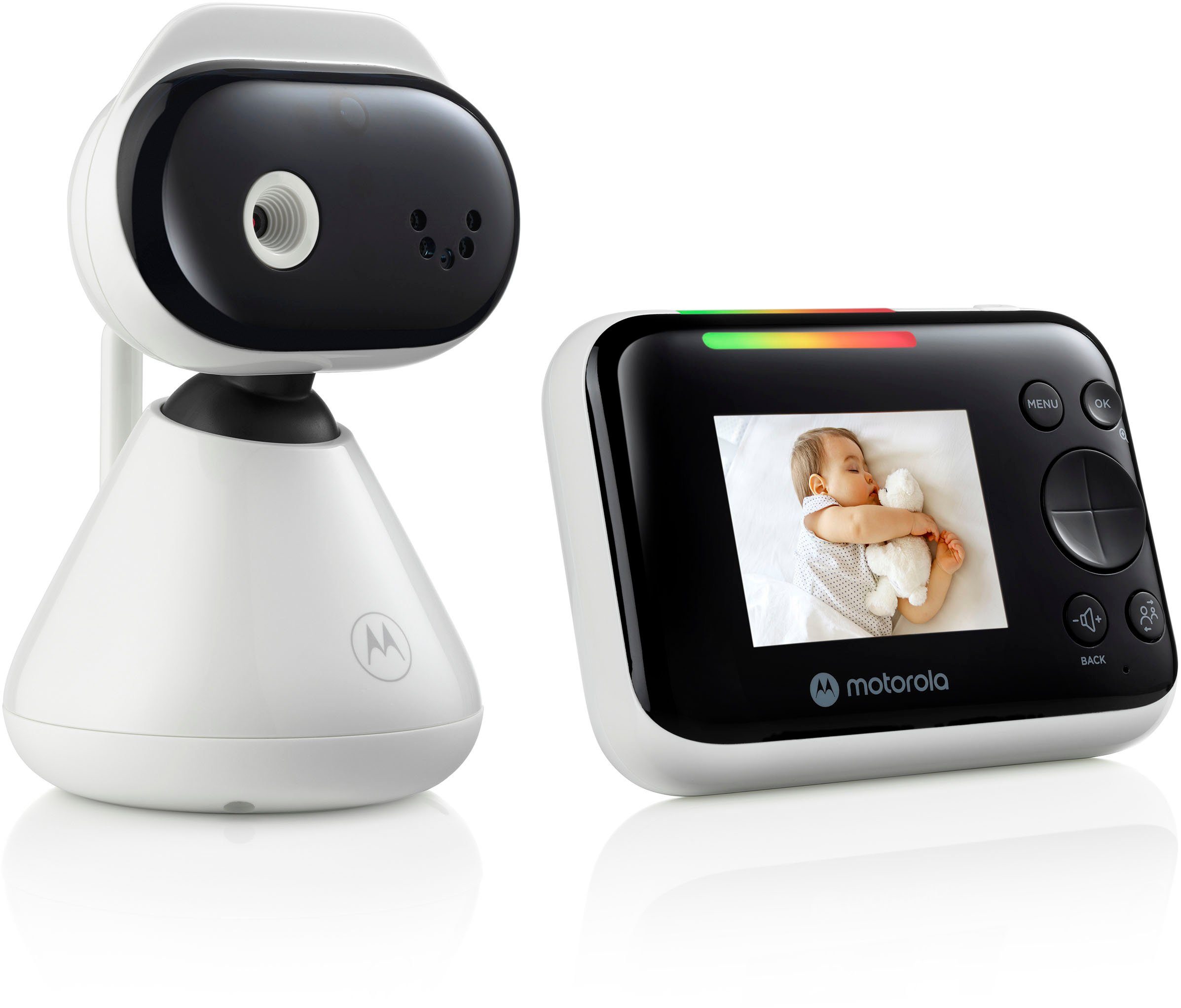 2,8-Zoll-Farbdisplay Babyphone Motorola 1200, PIP Video Nursery