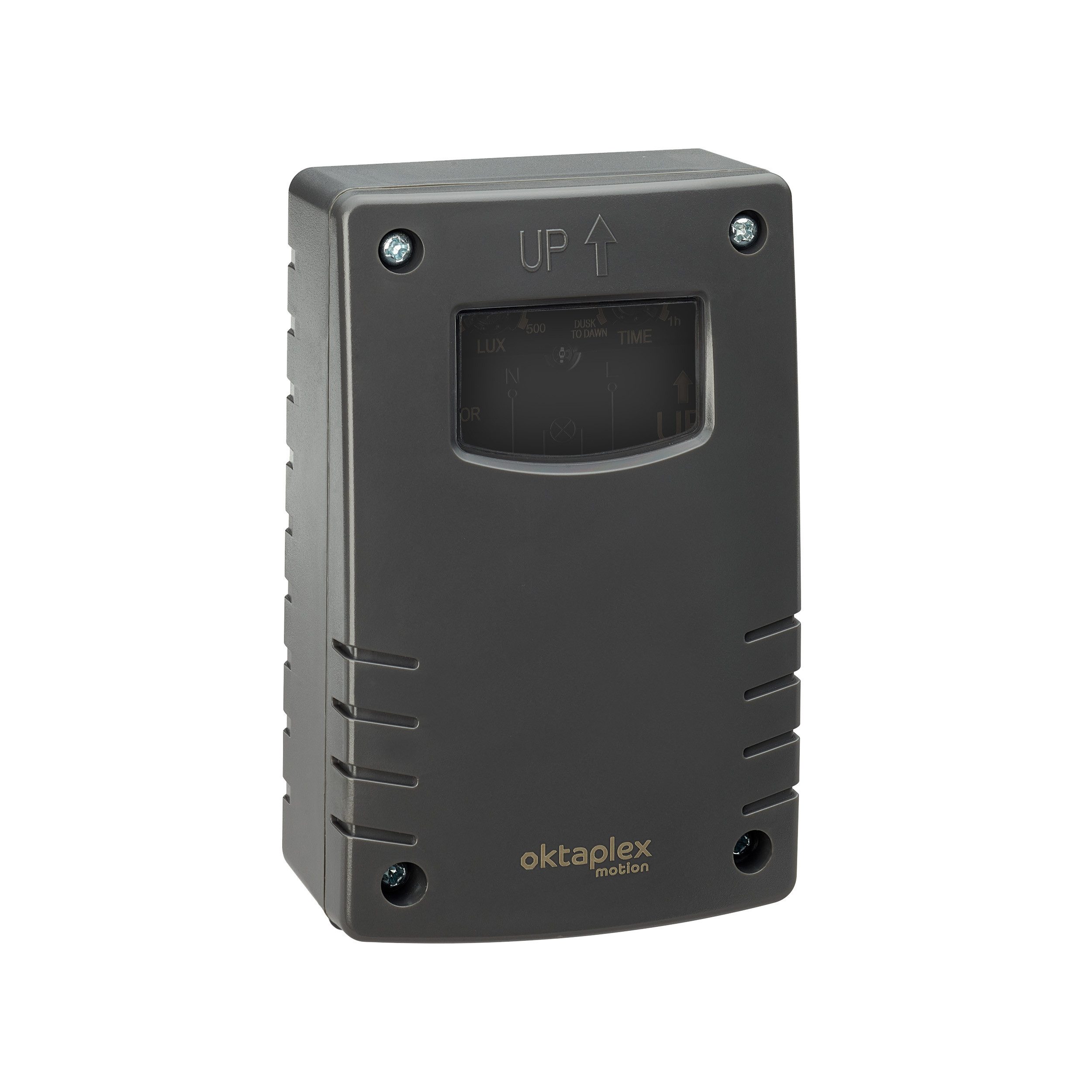 Oktaplex motion Dämmerungsschalter Oktaplex Bela Dämmerungsschalter Außenaufbausensor, (1-St), Bela Außen-Dämmerungsschalter IP65