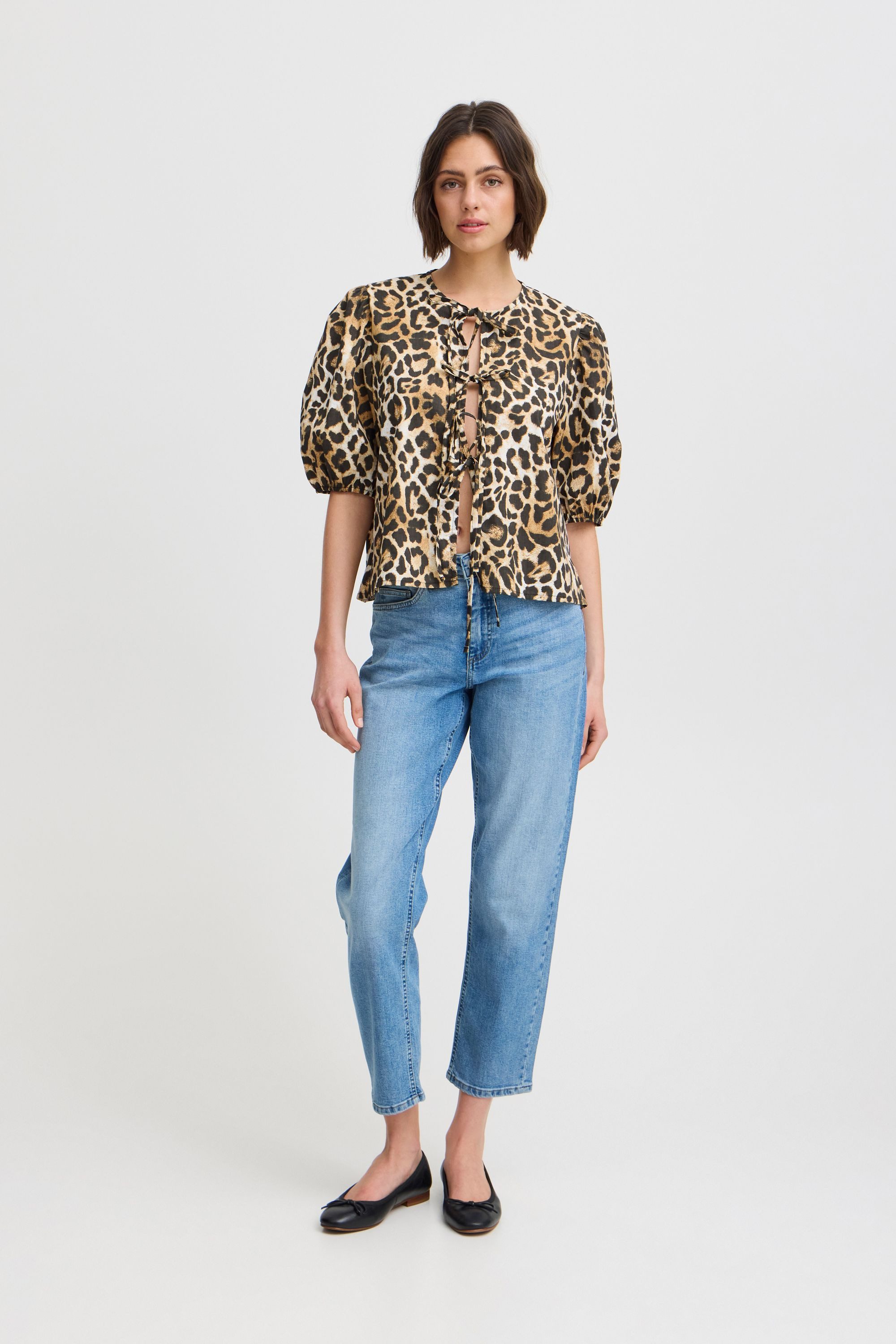 Ichi Kurzarmbluse IXTAIANA SS bluse mit günstig online kaufen