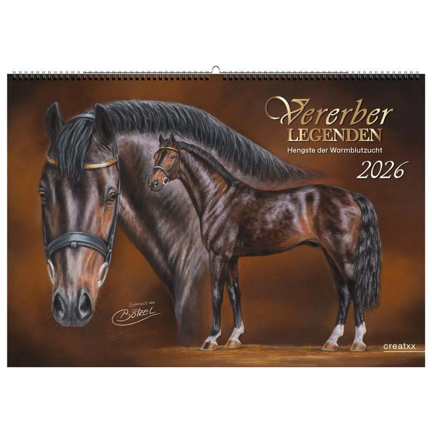 Media Verlag Wandkalender Vererberlegenden 2026