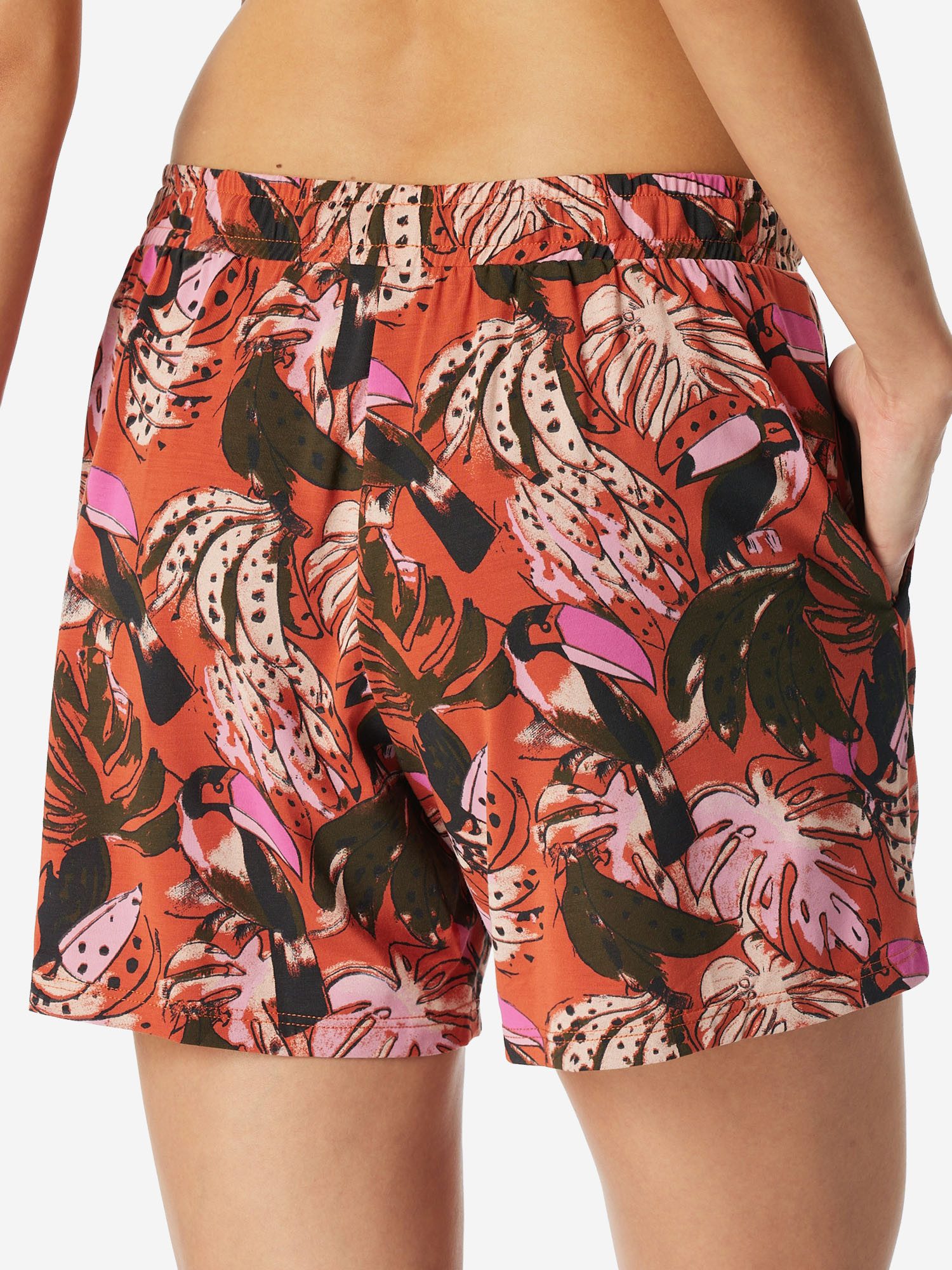 Schiesser Pyjamahose Mix Relax Schlafhose, Nacht Hose, Loungehose – Bild 3 von 5