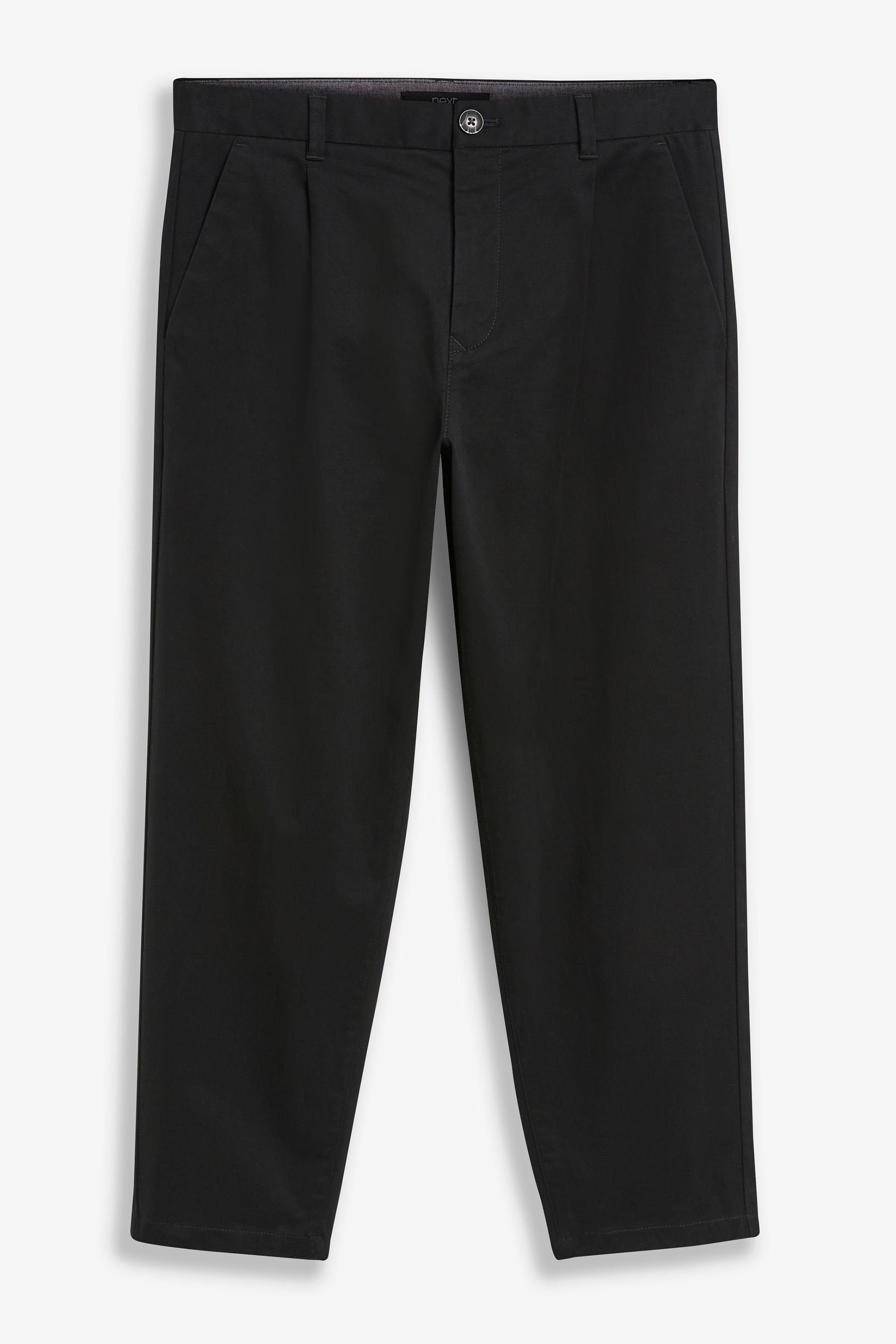 Tapered Stretch-Chinohose Relaxed im Fit Next (1-tlg) Chinohose