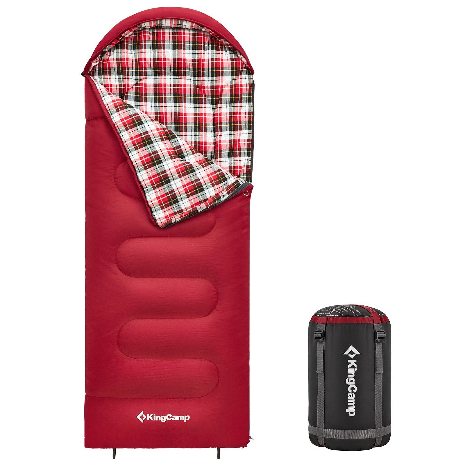 KingCamp Schlafsack Kinderschlafsack Cloud 300 Winter - Decken Schlafs