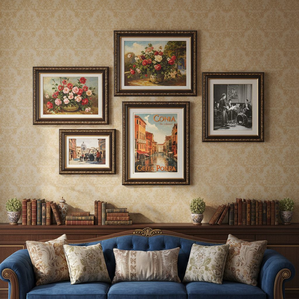 Victor (Zenith) Bilderrahmen Chagall, Antiker Bilderrahmen Schwarz Gold 30x günstig online kaufen