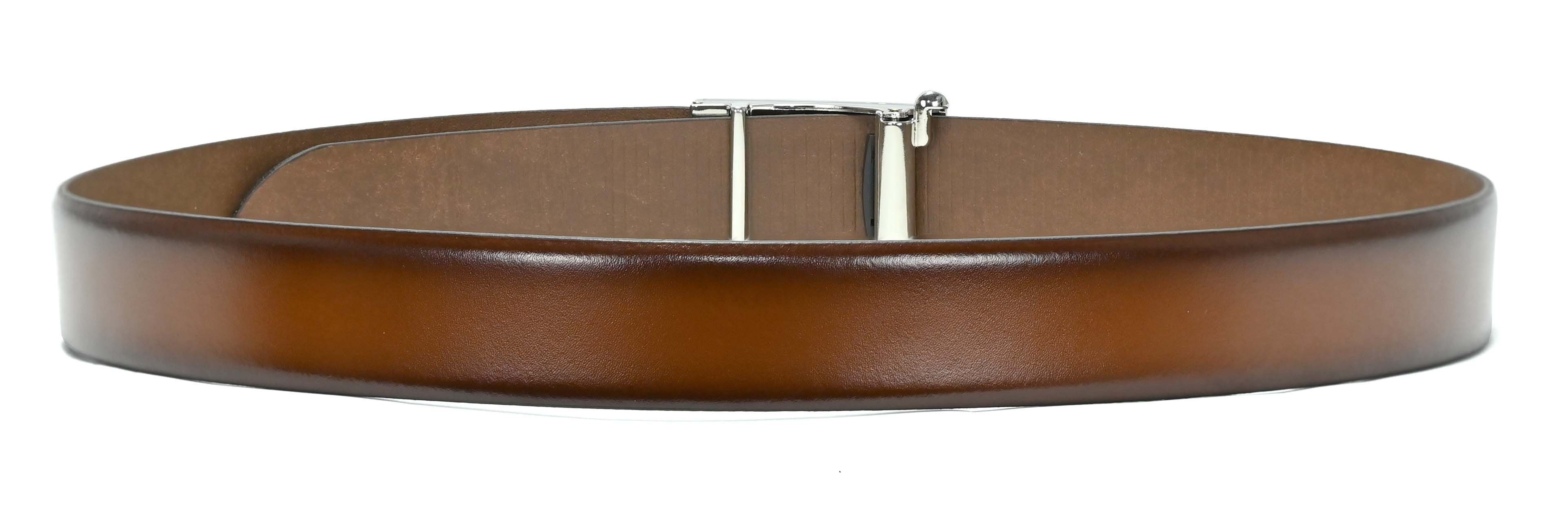 Belts LLOYD-Automatic-Leder-Gürtel Cognac kürzbar, LLOYD bombiert Ledergürtel Men’s Kantenfinish, 35mm,