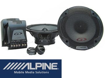 DSX Alpine Set für VW Fox Bj 03-09 komponenten System Tür Vorne 280 Watt Auto-Lautsprecher (70 W)