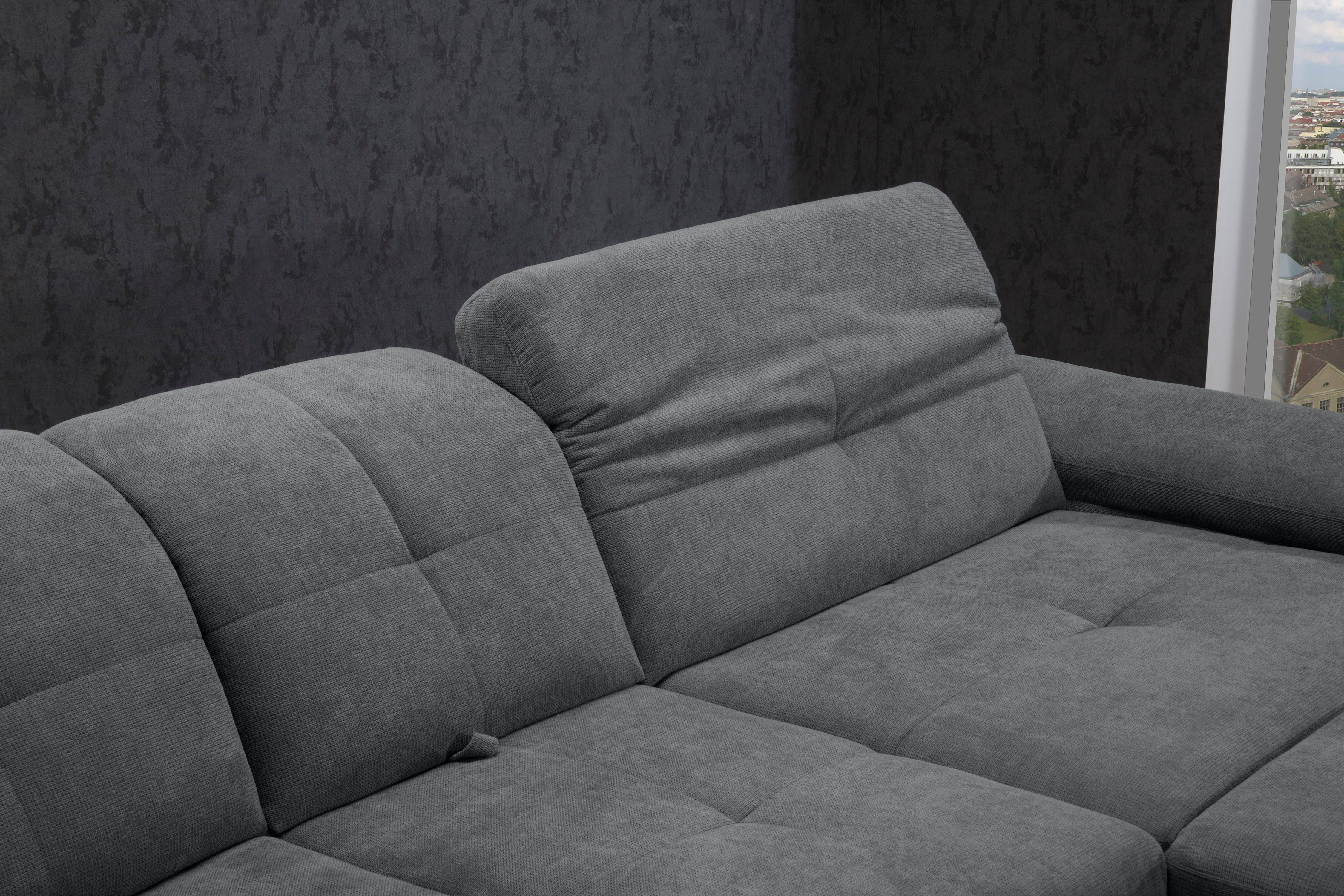 alina Ecksofa Nadira, wahlweise mit Bettfunktion und Stauraum