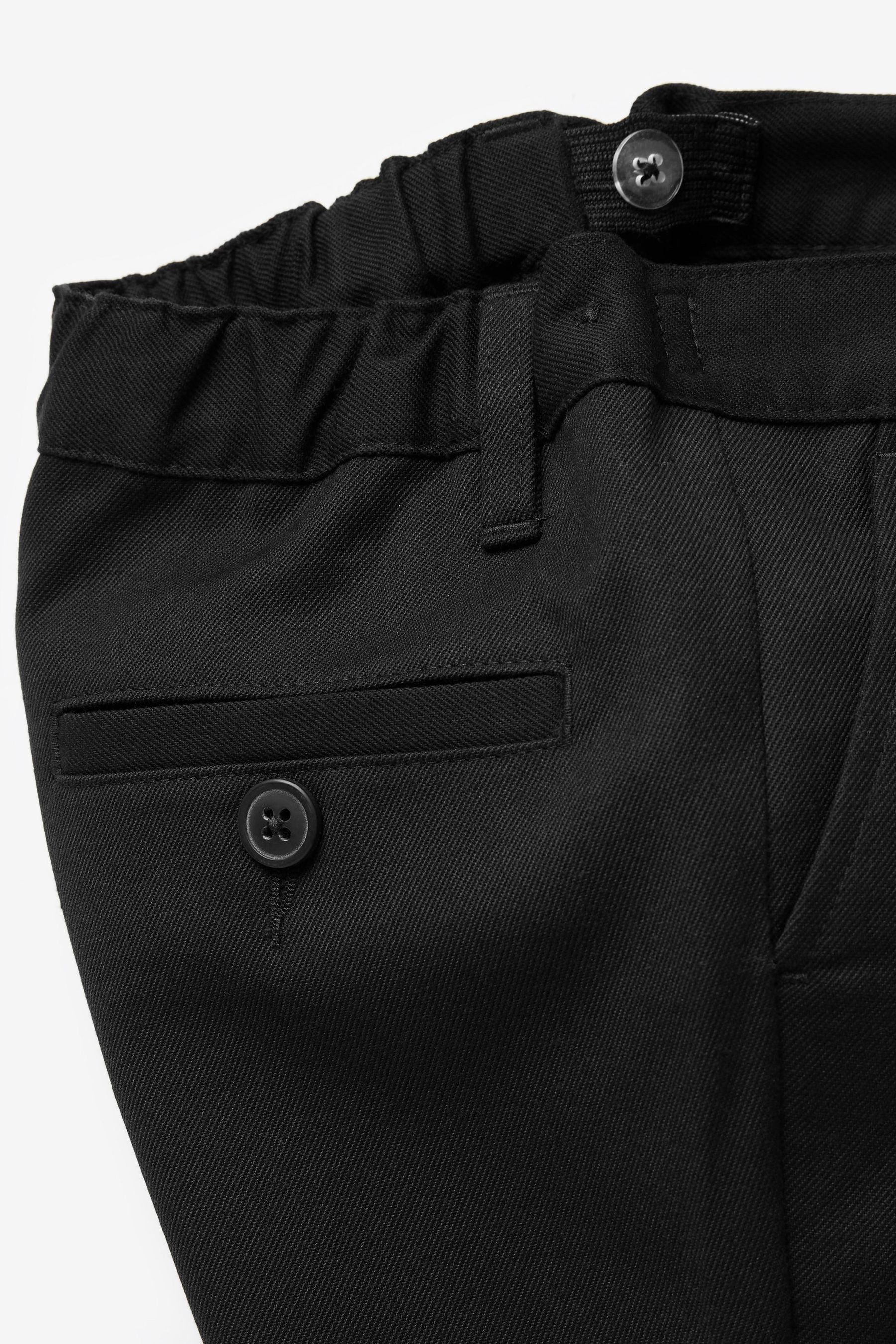 Next Stoffhose Anzughose mit schmalem Bein (3-17 J) -Plus-Taille (1-tlg)