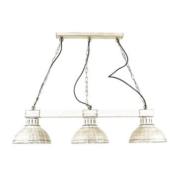 Licht-Erlebnisse Pendelleuchte HAKON, ohne Leuchtmittel, Hängelampe Shabby Chic 3x E27 Decke Lampe