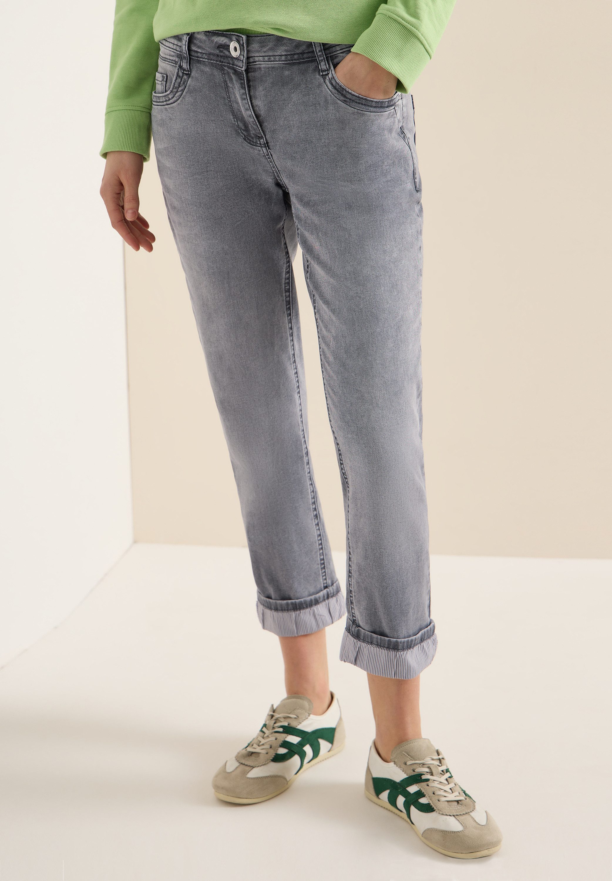 CECIL Comfort-fit-Jeans Middle Waist