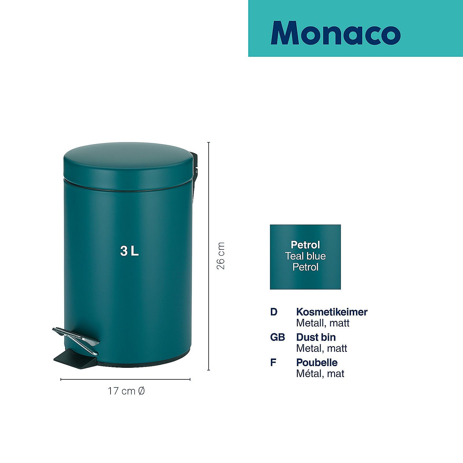 kela Kosmetikeimer Kosmetikeimer MONACO