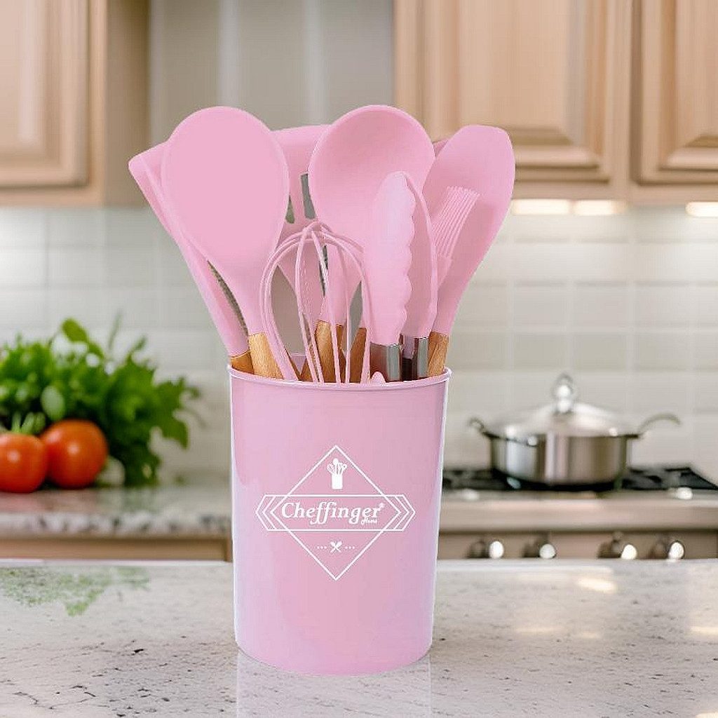 Rungassi Küchenorganizer-Set Küchenhelfer Küchenutensilien Set mit Ständer günstig online kaufen