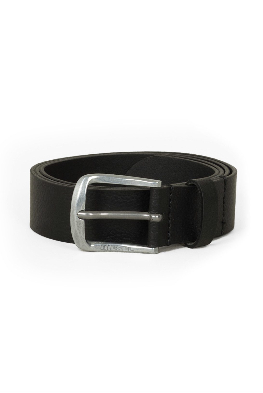 Ledergürtel 3,5 cm breit mit Metallverschluss - LOGO B-BASIC BELT