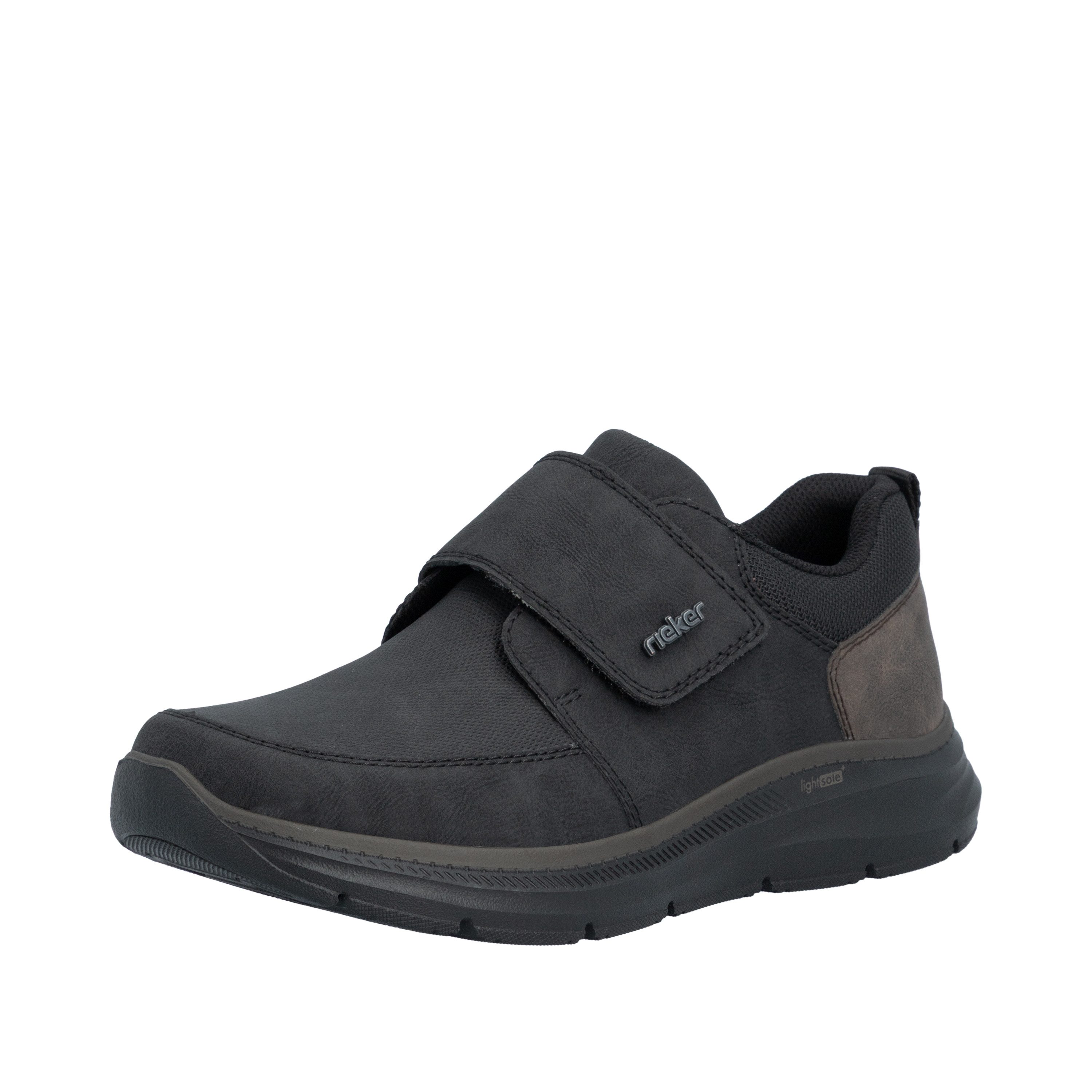Rieker Klettschuh Halbschuh, Casual-Sneaker mit Klettverschluss, schmale Form