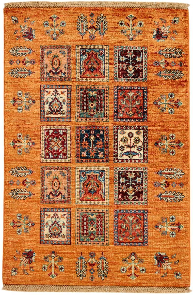Orientteppich Arijana Bakhtiari 84x126 Handgeknüpfter Orientteppich, Nain Trading, rechteckig, Höhe: 5 mm