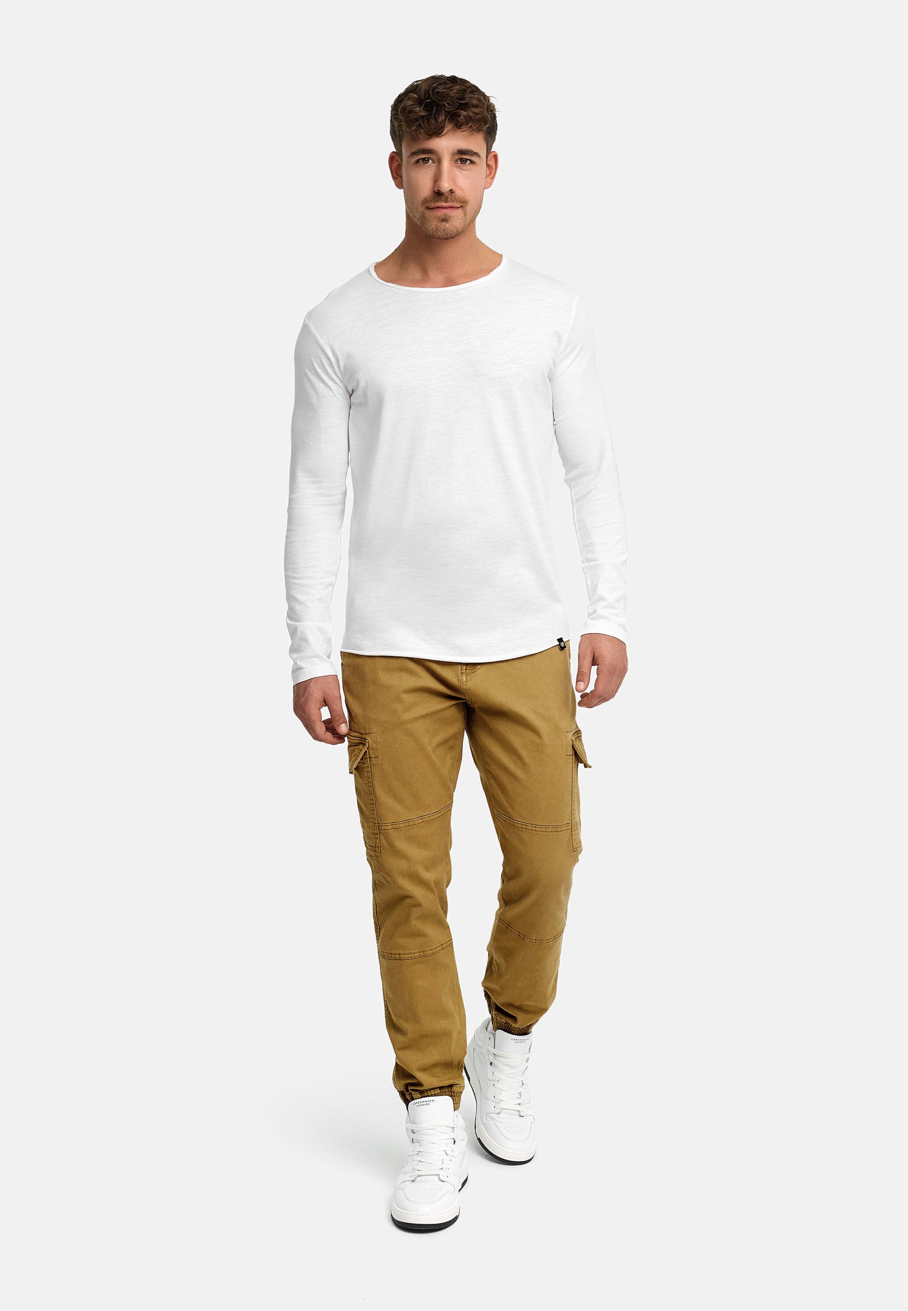 Indicode Cargohose Herren August Cargo Hose Herrenhose mit 6 Taschen