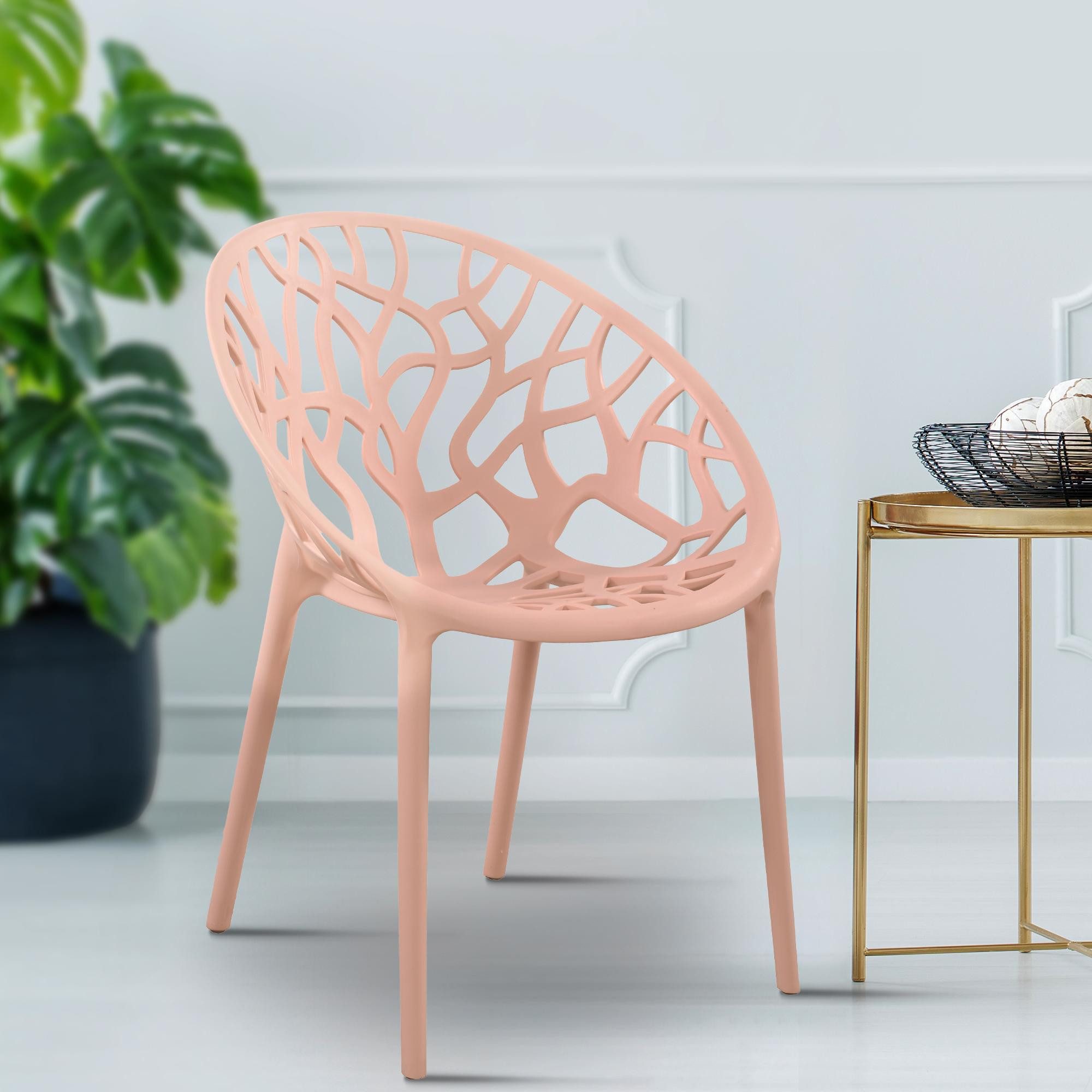 CLP Gartenstuhl Hope (2er Set, 2 St), Kunststoff, stapelbar, wetterfest