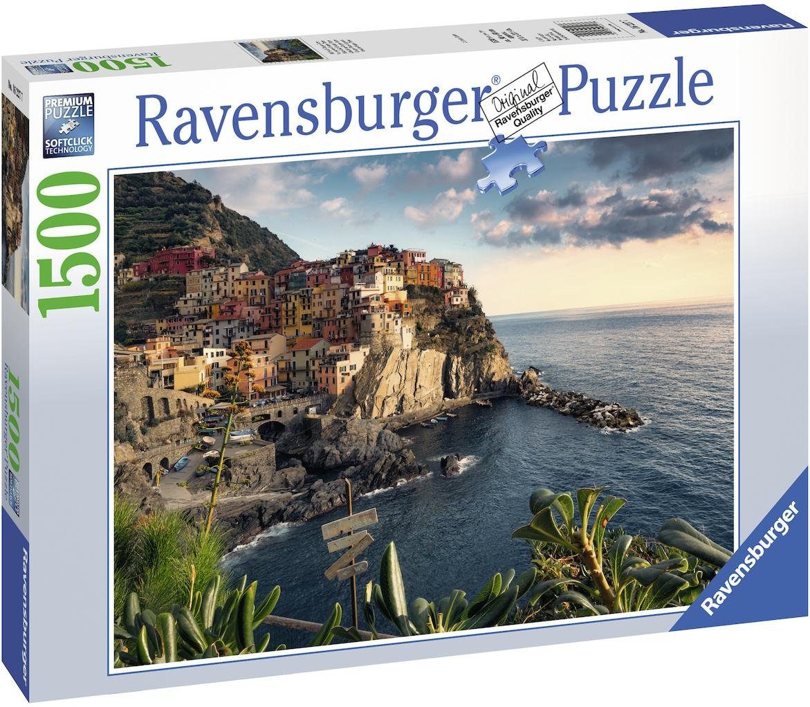 Ravensburger Puzzle Blick auf Terre, in weltweit Puzzleteile, schützt Made Wald - FSC® 1500 Germany, Cinque 