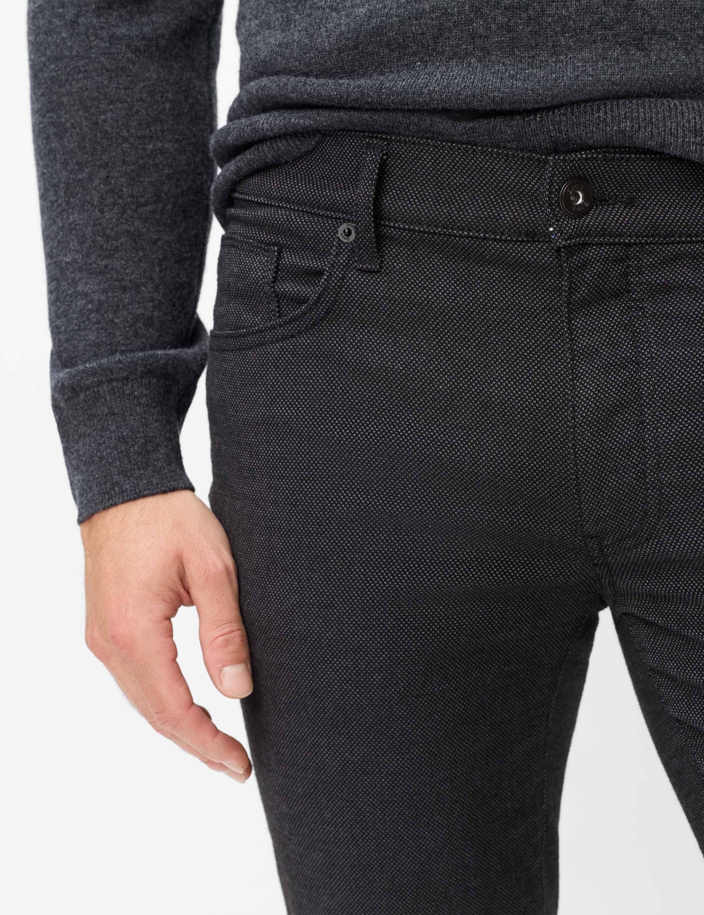 Brax 5-Pocket-Hose Style CADIZ Woolook: Five-Pocket-Hose im Straight Fit – Bild 4 von 5