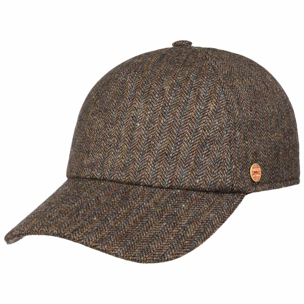 Mayser Baseball Cap (1-St) Basecap Metallschnalle, Made in the EU