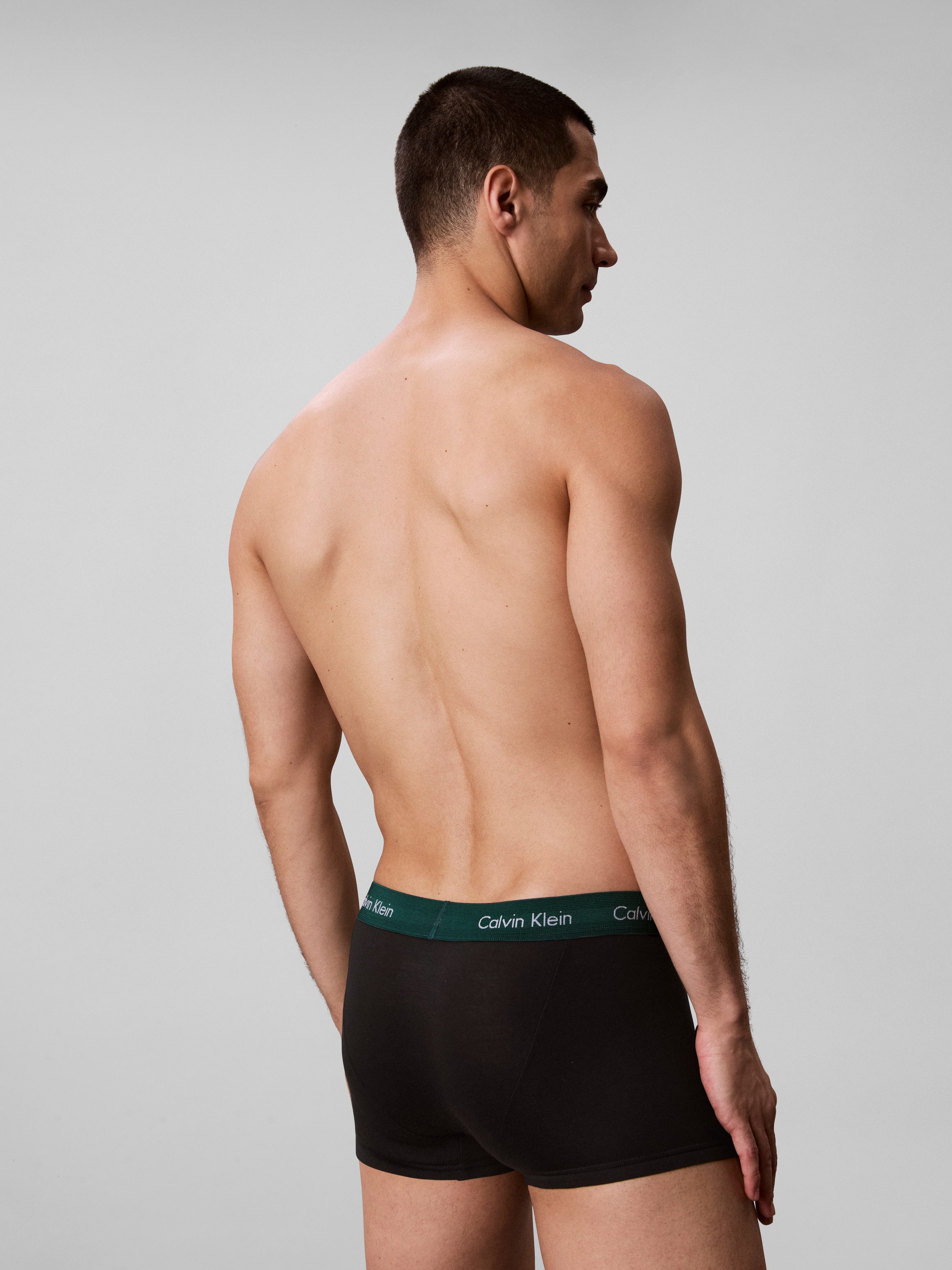 Calvin Klein Underwear Trunk LOW RISE TRUNK 5PK (Packung, 5er-Pack) mit Logo-Elastikbund (5 Stück) – Bild 4 von 5