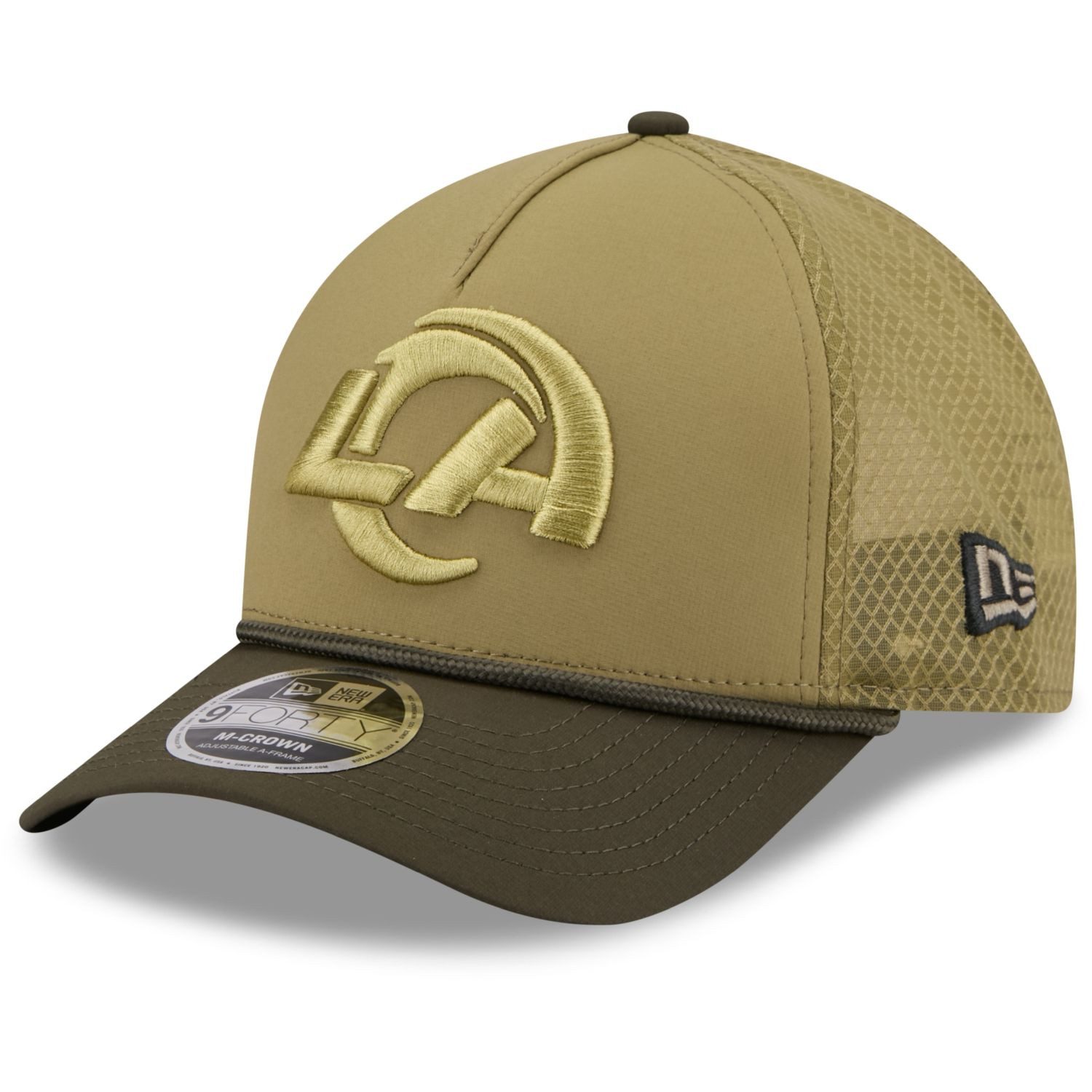 Trucker Cap 9Forty MCrown SALUTE Los Angeles Rams