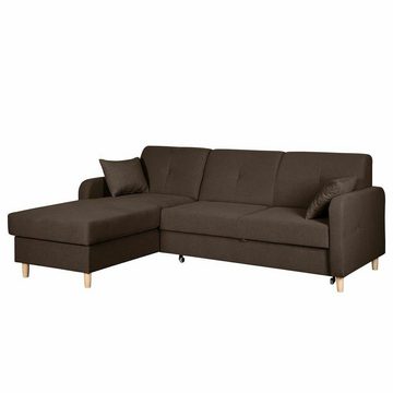 JVmoebel Sofa, Design Ecksofa Schlafsofa Bettfunktion Couch Leder Textil Polster
