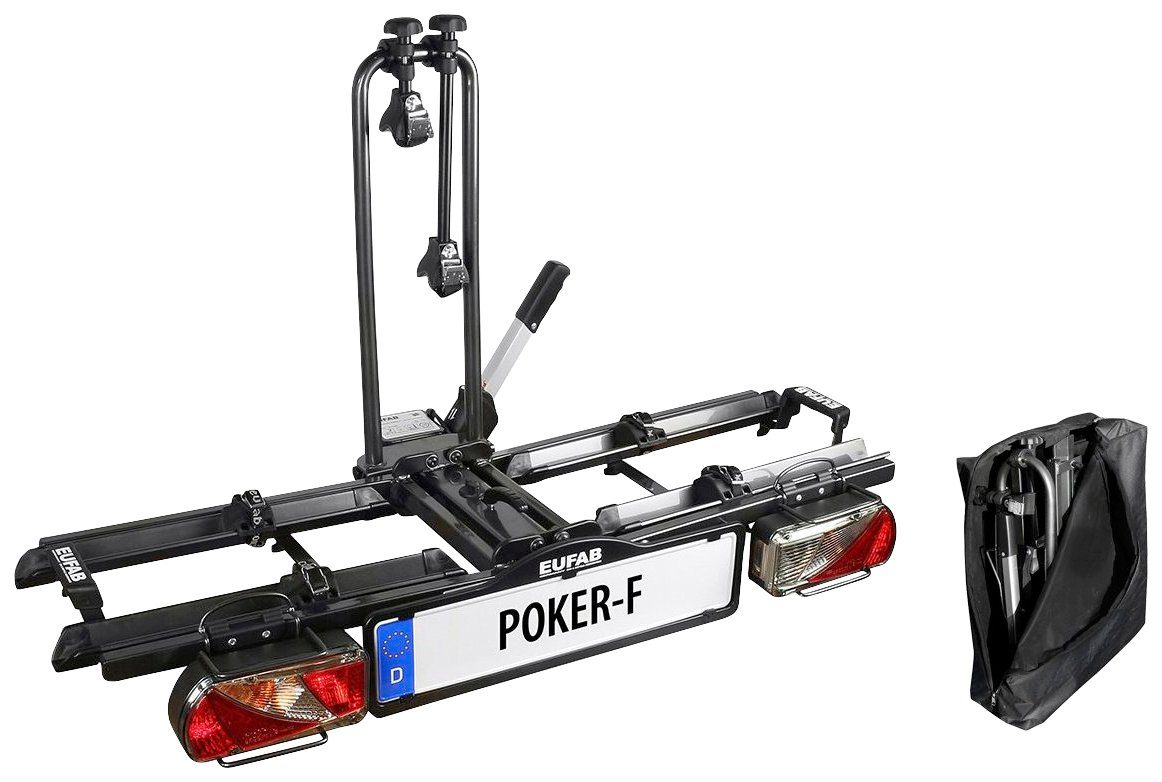 EUFAB Kupplungsfahrradträger POKER-F, für max. 2 Räder