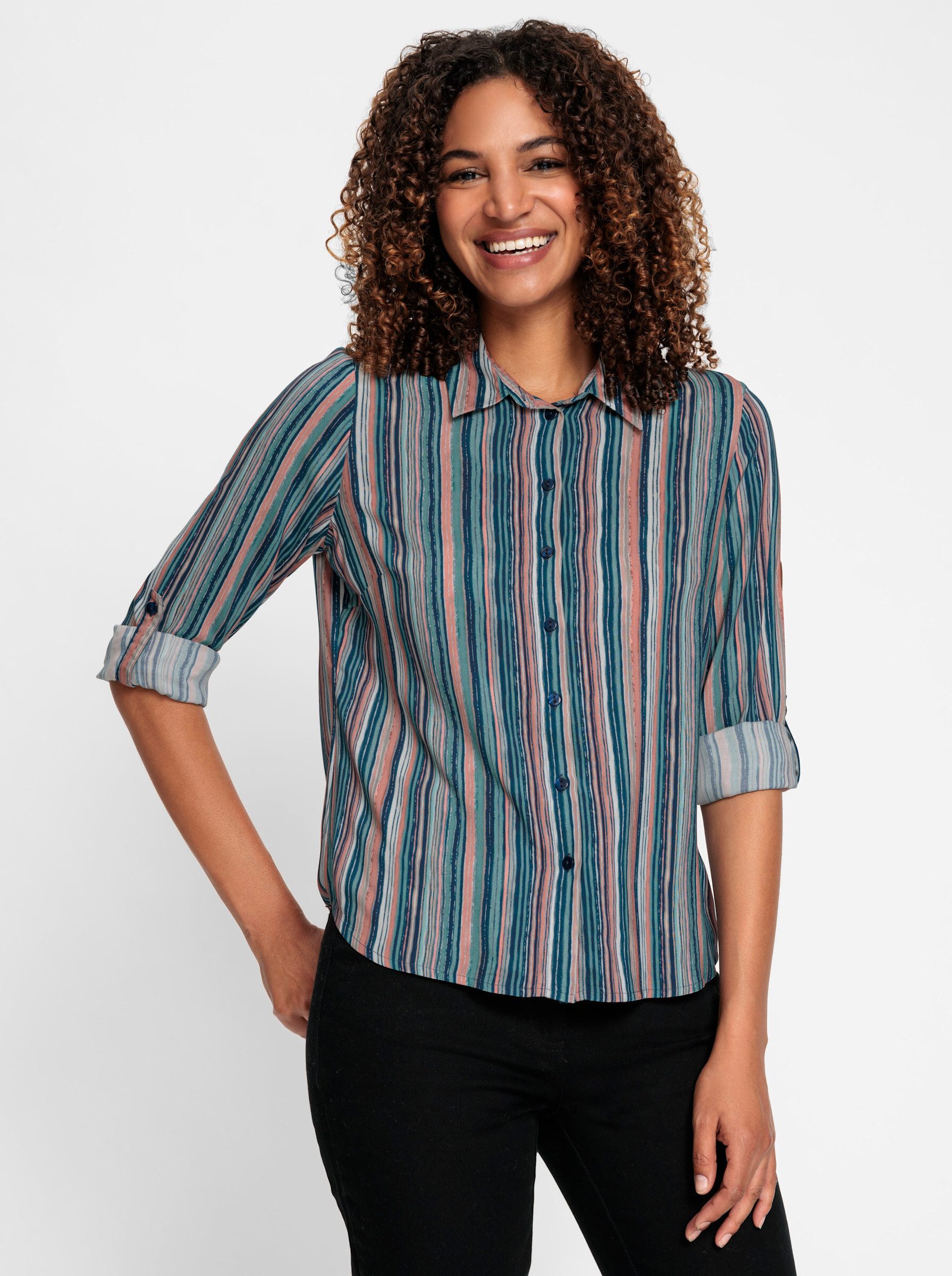 Witt Klassische Bluse Bluse Langarm