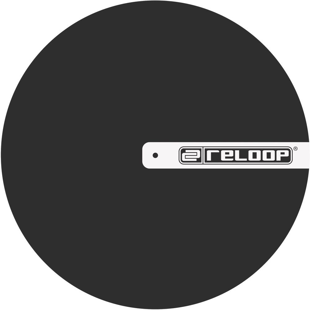 Reloop® Reloop 217575 Logo Slipmat Filz Plattenspieler