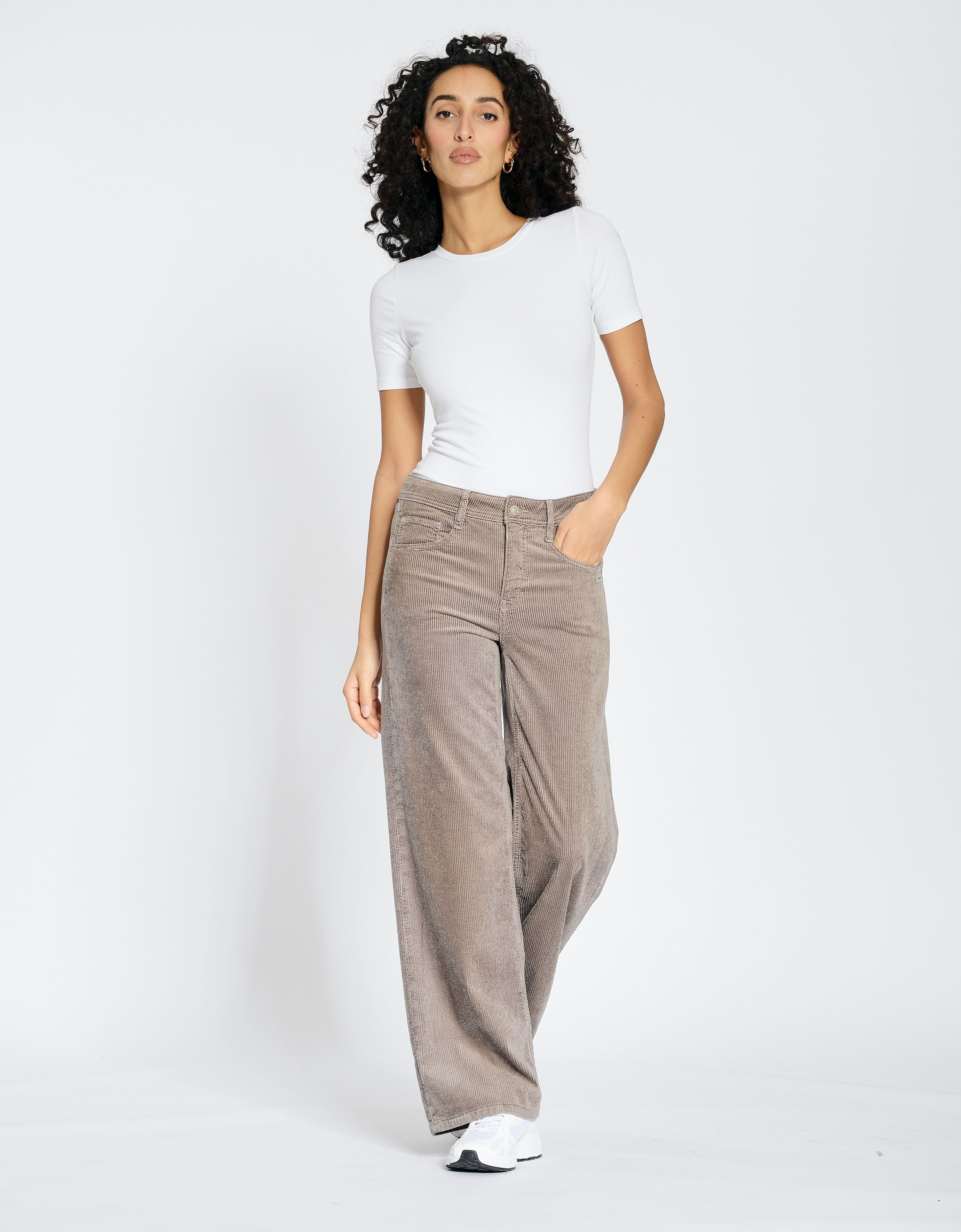 GANG Cordhose 94AMELIE WIDE günstig online kaufen