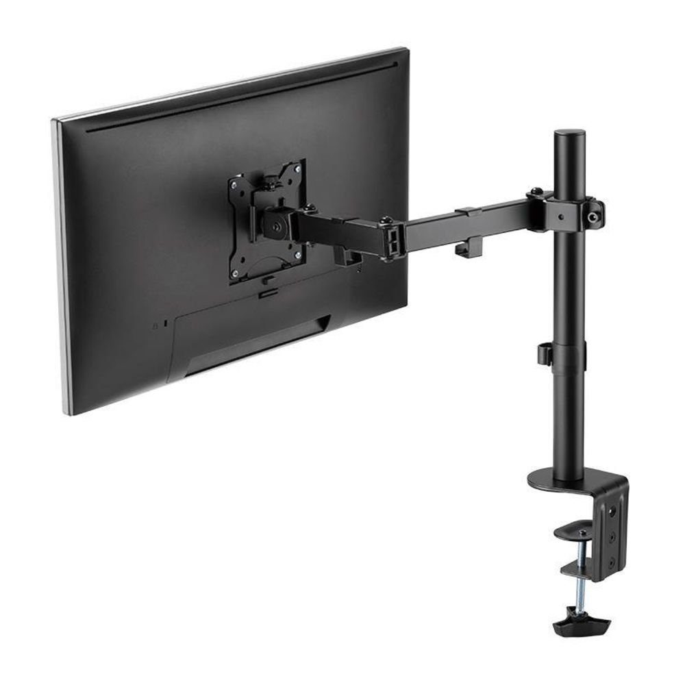LogiLink Monitor-Halterung, (bis 32 Zoll, LogiLink Monitorhalterung 17–32"Zoll neigbar schwenkbar drehbar VESA Arm 390mm max.8kg)