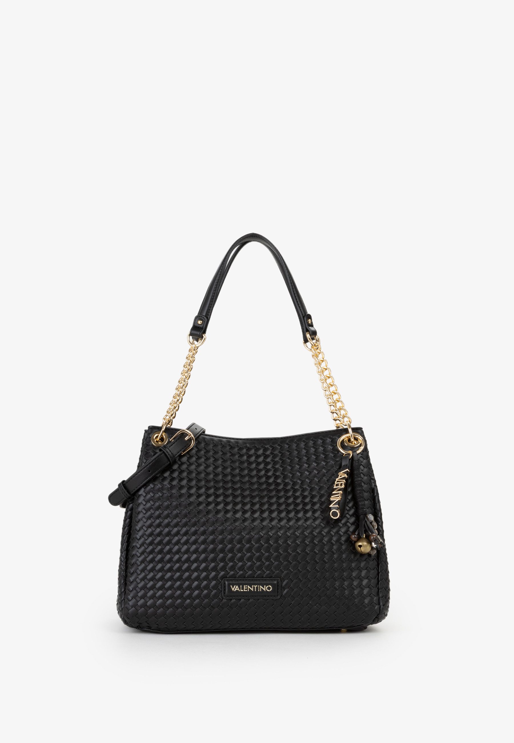 VALENTINO BAGS Shopper GEA, Damen Handtasche, Umhängetasche mit goldfarbener Zierkette