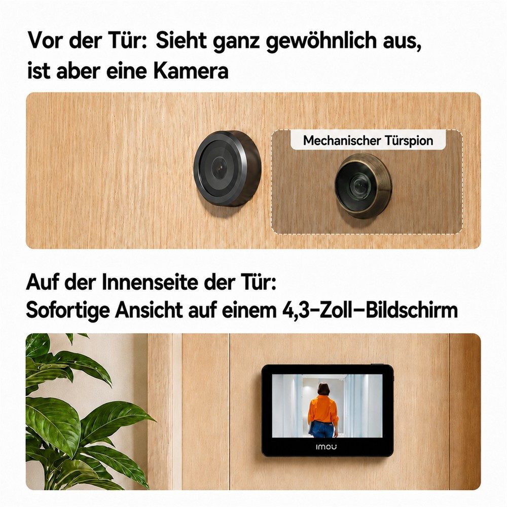 IMOU Smart Türklingel VD1 3K Image 3 Farbringe 512GB – Bild 5 von 5