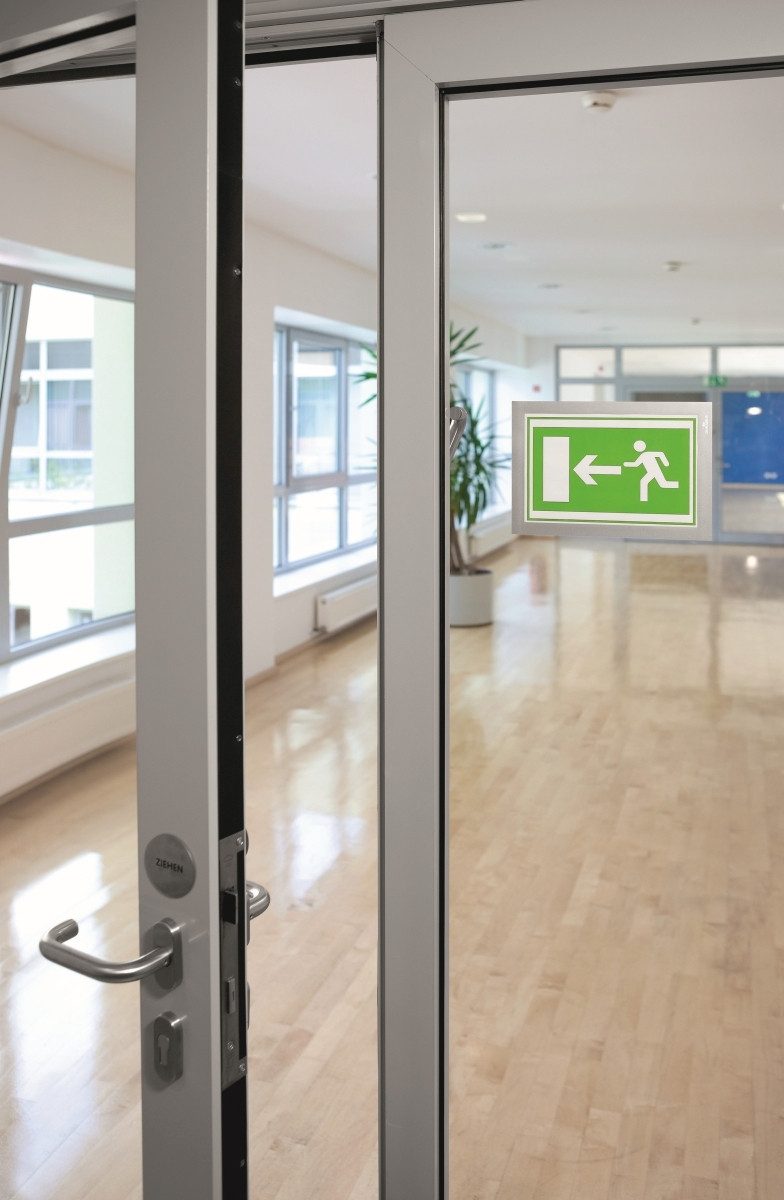 DURABLE Fächermappe Magnetrahmen Duraframe selbstklebend A6 metallic silber VE=2 Stück