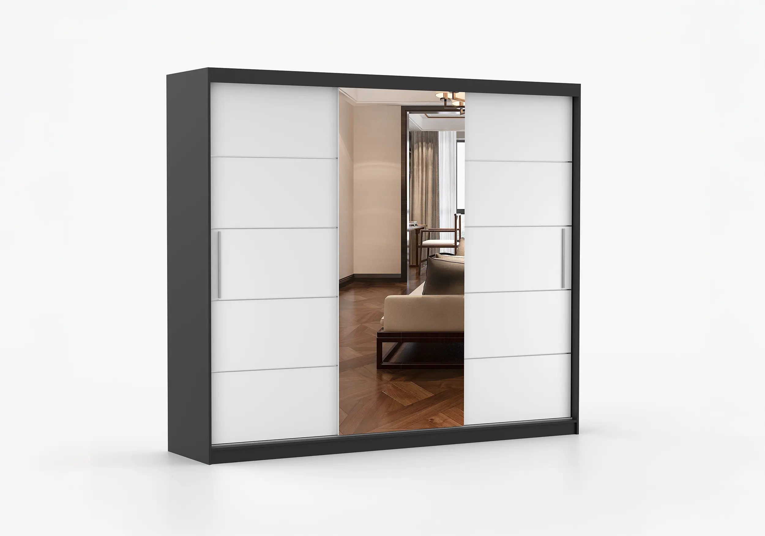 imoebel24 Schwebetürenschrank ALBA I 250 cm günstig online kaufen